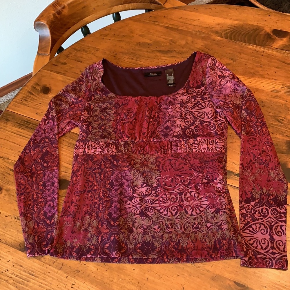 ** Ratio by Liz Clairborn Long Sleeve Shirt Blouse L